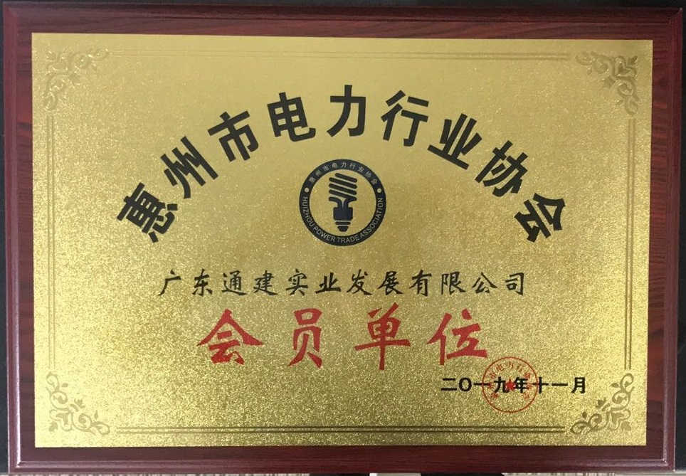 2019惠州電力行業(yè)協(xié)會-會員單位