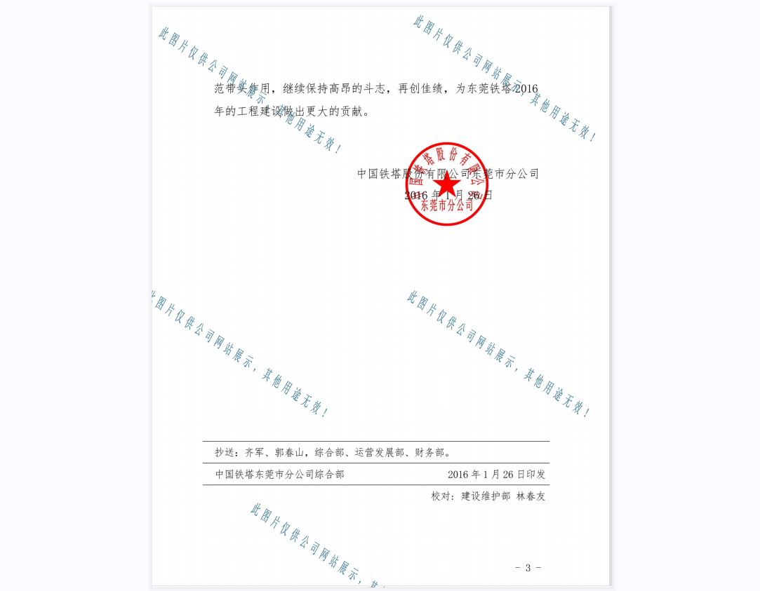 2015年優(yōu)秀服務(wù)單位--東莞鐵塔03